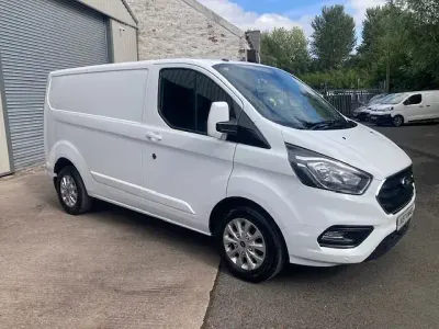 Used Ford Transit Custom Limited 130 HP (95 kW) 2019 Blue Van