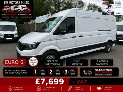 Used MAN TGE 2019 White Van