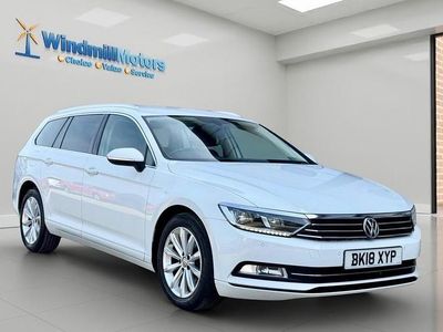 Begagnad VW Passat Business 120 HK (88 kW) 2018 Vit Kombi