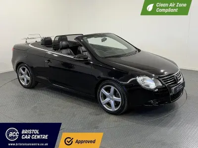 Used VW Eos Sport 160 HP (117 kW) 2008 Black Cabriolet
