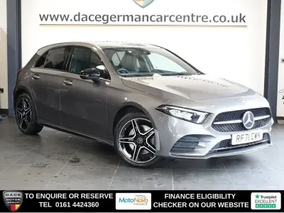 Begagnad Mercedes A250 AMG line 218 HK (160 kW) 2022 Grå Halvkombi
