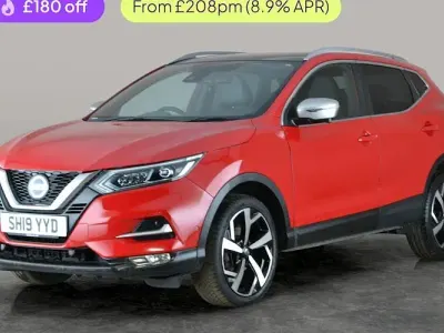 Używany Nissan Qashqai Tekna+ 116 KM (85 kW) 2019 Czerwony SUV