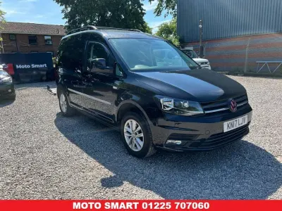 Used VW Caddy Highline 122 HP (89 kW) 2017 Black MPV