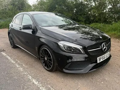 Used Mercedes A200 AMG Line Premium 2016 Black Hatchback