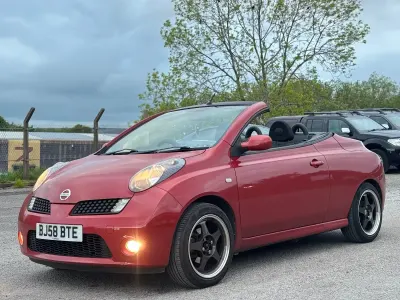Used Nissan Micra C+C Visia 2008 Red Cabriolet