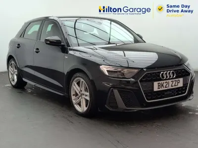 Used Audi A1 Sportback S-Line 2021 Black Hatchback