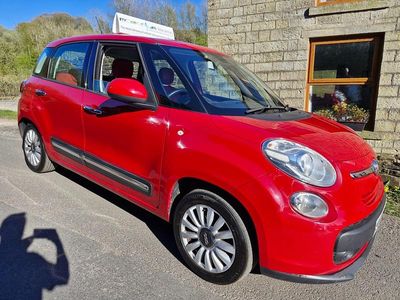 Usado Fiat 500L Pop Star 85 HP (62 kW) 2013 Vermelho Monovolume