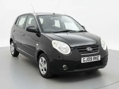Used Kia Picanto 64 HP (47 kW) 2009 Black Hatchback