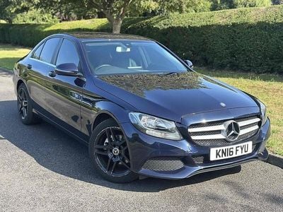 Blue Used 2016 Mercedes C200 SE Sedan | £8,490 (Super price)
