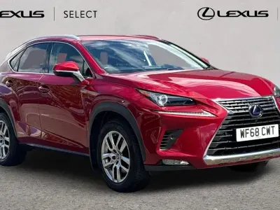Used Lexus NX300h Luxury Line 197 HP (144 kW) 2018 Red SUV