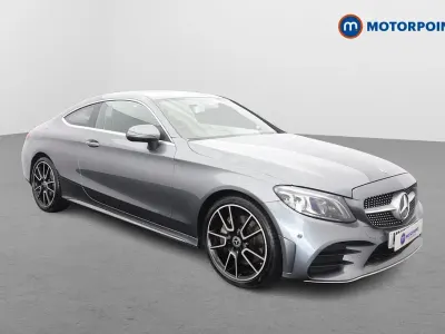 Used Mercedes C300 AMG Line Premium 258 HP (189 kW) 2019 Grey Coupe