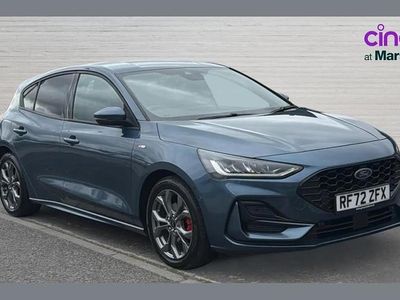 Used Ford Focus ST-Line 125 HP (91 kW) 2023 Blue Hatchback