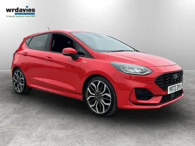 Second-hand Ford Fiesta ST-Line X 125 CP (91 kW) 2023 Roșu Hatchback