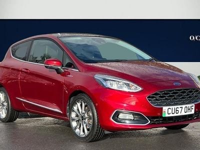Used Ford Fiesta Vignale 125 HP (91 kW) 2017 Red Hatchback