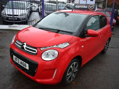 Used Citroën C1 Flair 68 HP (50 kW) 2015 Red Hatchback