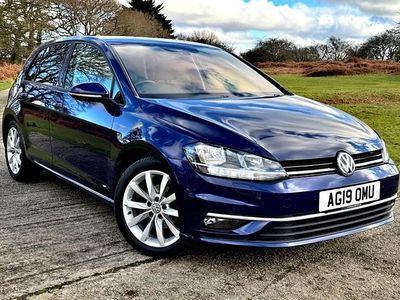 Used VW Golf VII GT 150 HP (110 kW) 2019 Blue Hatchback