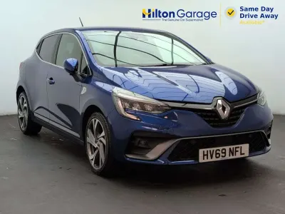 Used Renault Clio RS Line 130 HP (95 kW) 2019 Blue Hatchback