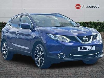 Used Nissan Qashqai Tekna 115 HP (84 kW) 2016 Blue SUV