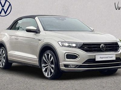 Used VW T-Roc Cabriolet R-line 150 HP (110 kW) 2021 Silver Cabriolet