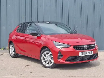 Used Vauxhall Corsa SRi 100 HP (73 kW) 2020 Red Hatchback