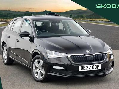 Used Skoda Scala SE 108 HP (79 kW) 2022 Black Hatchback