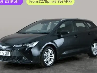 Used Toyota Corolla 122 HP (89 kW) 2022 Black Estate