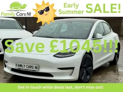 Używany Tesla Model 3 Long Range AWD 366 kW (498 KM) 2019 Biały Sedan/Limuzyna