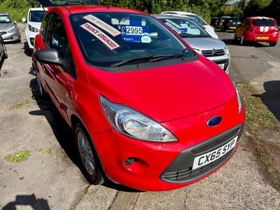 Red Used 2015 Ford Ka Studio Hatchback | £2,995 (Fair price)