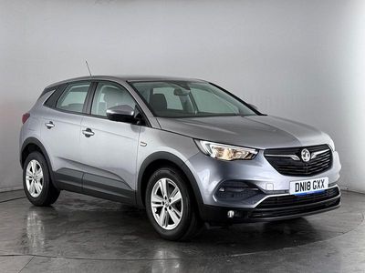 Used Vauxhall Grandland X S 120 HP (88 kW) 2018 Grey SUV