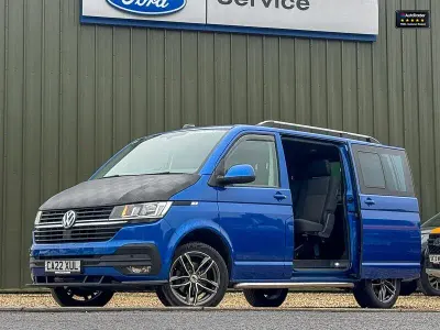 Second-hand VW Transporter Highline 2022 Albastru Van
