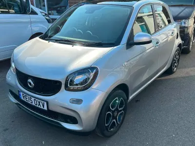 Used Smart ForFour Prime 71 HP (52 kW) 2015 Silver Hatchback