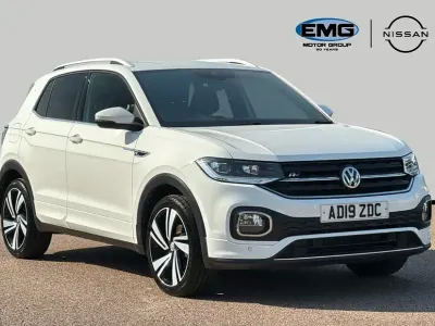 Used VW T-Cross R-line 115 HP (84 kW) 2019 White SUV