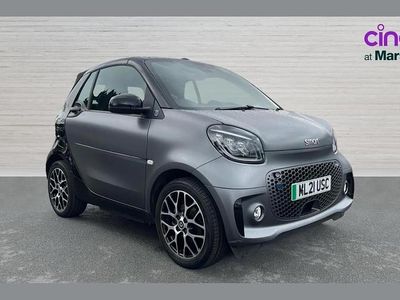 Used Smart ForTwo Electric Drive Exclusive 60 kW (82 HP) 2021 Grey Cabriolet