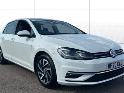 Used VW Golf VIII Edition 130 HP (95 kW) 2020 Blue Hatchback