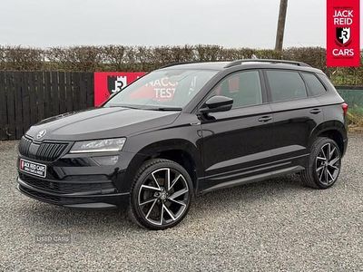 Used Skoda Karoq SportLine 150 HP (110 kW) 2021 Black SUV