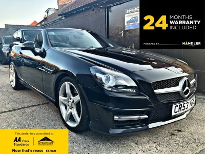 Used Mercedes SLK250 AMG 2013 Black Cabriolet