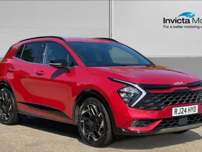 Used Kia Sportage GT-Line 157 HP (115 kW) 2024 Red SUV