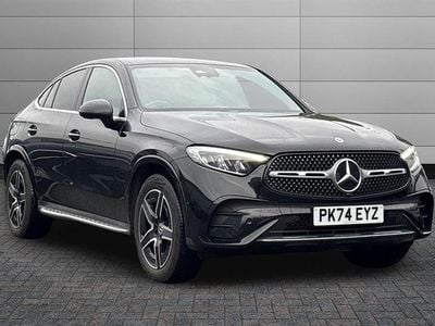 Black Used 2024 Mercedes GLC220 AMG line Coupe | £46,990