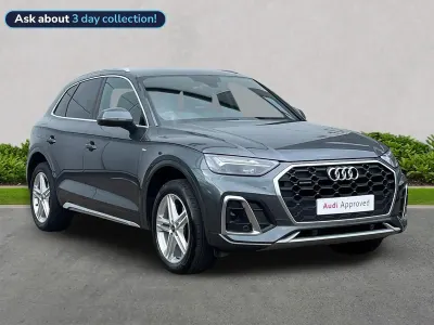Used Audi Q5 S-Line 204 HP (150 kW) 2023 Grey SUV