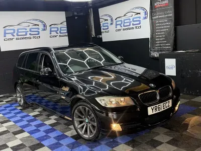 Used BMW 318 140 HP (102 kW) 2011 Black Estate