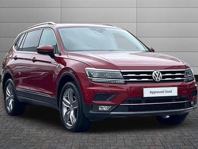 Used VW Tiguan Allspace SEL 150 HP (110 kW) 2021 Red SUV