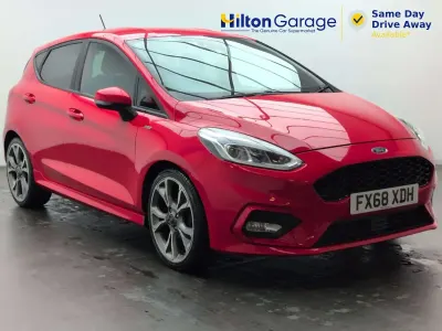 Used Ford Fiesta ST-Line 140 HP (102 kW) 2018 Red Hatchback
