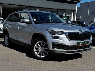 Used Skoda Kodiaq SE 150 HP (110 kW) 2022 Silver SUV