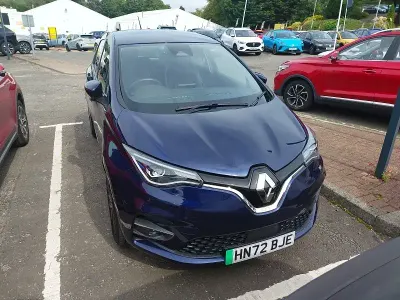 Used Renault Zoe GT-Line 100 kW (136 HP) 2022 Blue Hatchback