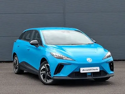 Used MG MG4 EV SE 125 kW (170 HP) 2023 Blue Hatchback