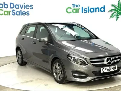 Used Mercedes B180 Exclusive 122 HP (89 kW) 2018 Grey MPV