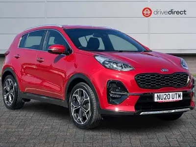 Begagnad Kia Sportage GT-Line 2020 Röd SUV