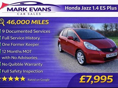 Used Honda Jazz ES 2014 Red Hatchback
