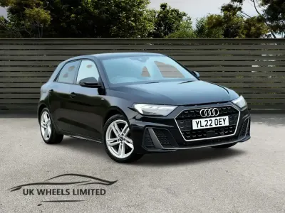 Used Audi A1 Sportback S-Line 2022 Black Hatchback