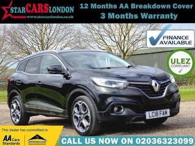 Begagnad Renault Kadjar Dynamique 2018 Svart SUV